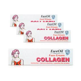 Gesichtscreme - Kollagen, 44 ml х 4